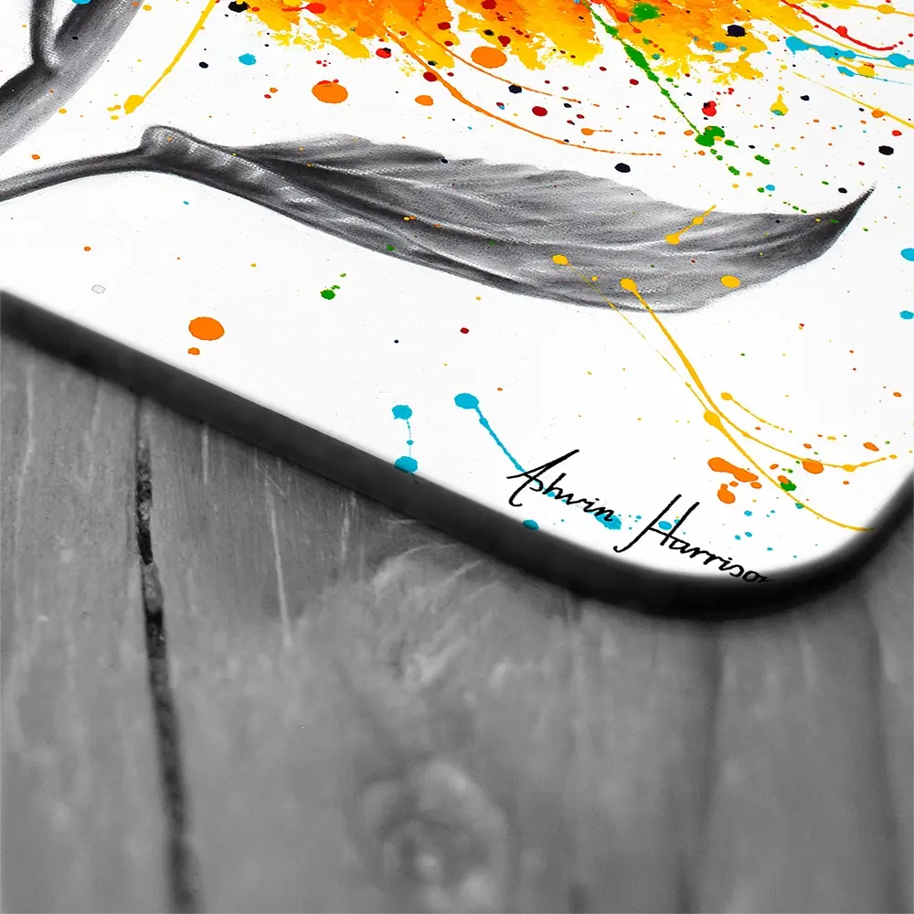 Rainbow Sunflower Coaster Set Rainbow Soul Tree Coaster Set | Rainbow Soul Tree Art Coasters wall art product Ashvin Harrison