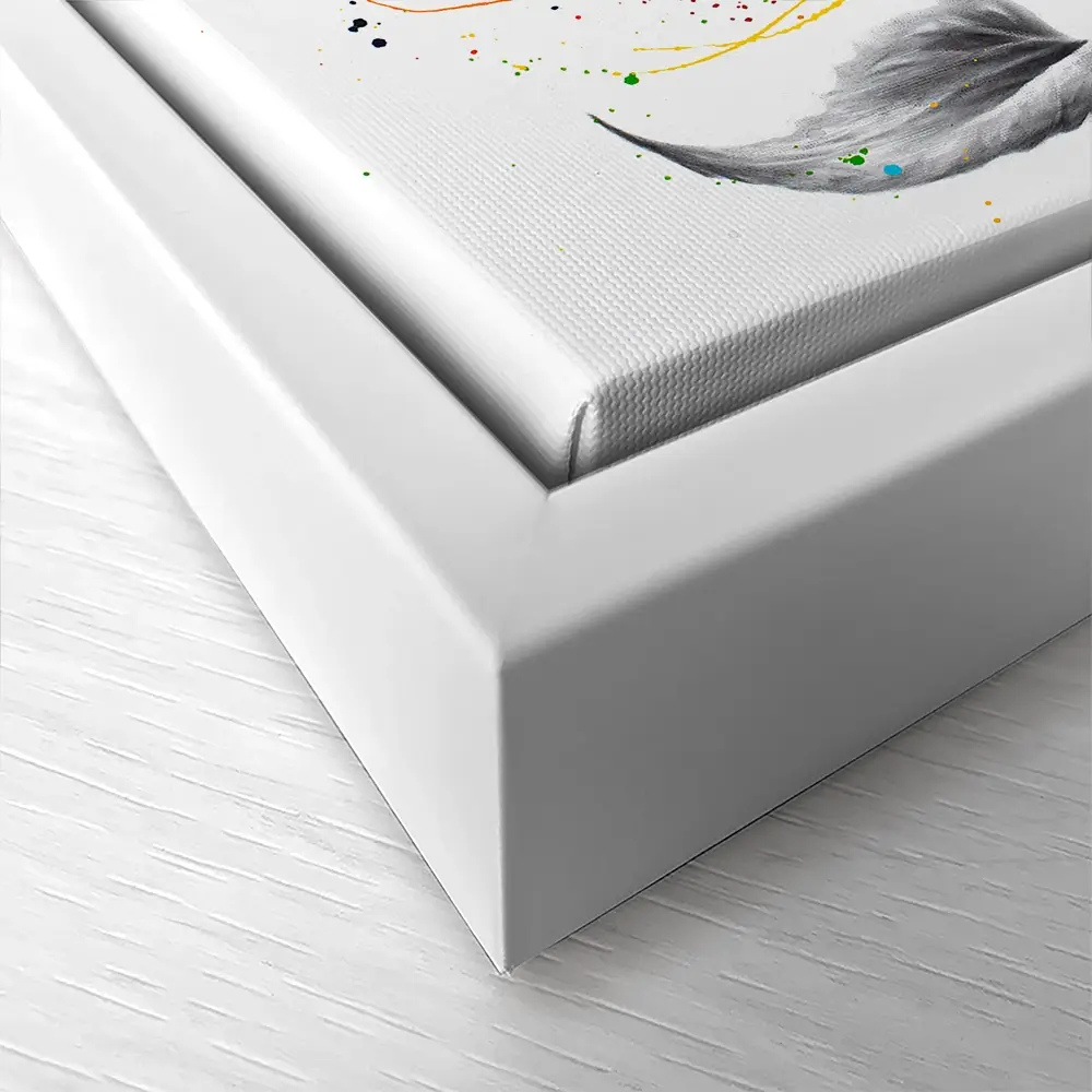 Rainbow Sunflower Square Canvas Print Rainbow Sunflower Square Canvas Print wall art product Ashvin Harrison