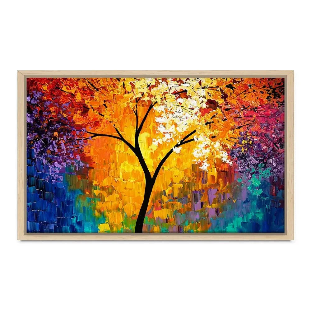 Rainbow Tree Of Life Canvas Print Rainbow Tree Of Life Canvas Print wall art product Osnat Tzadok