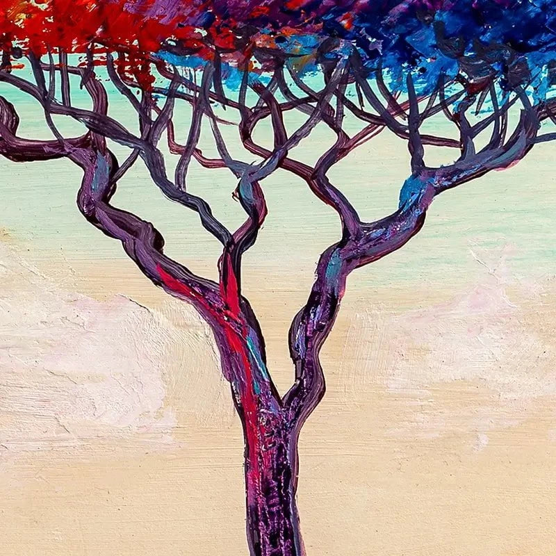 Rainbow Tree Oil Painting Art Print Rainbow Tree Oil Painting Art Print wall art product S-Belov / Shutterstock