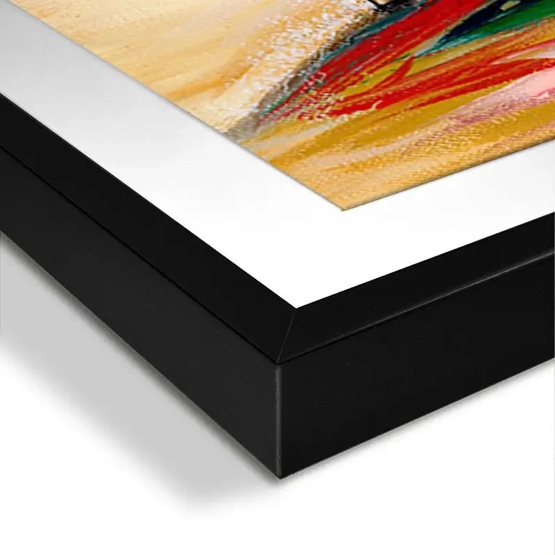 Rainbow Trees On The Hill Framed Art Print Rainbow Trees On The Hill Framed Art Print wall art product Estelle Grengs - Independent