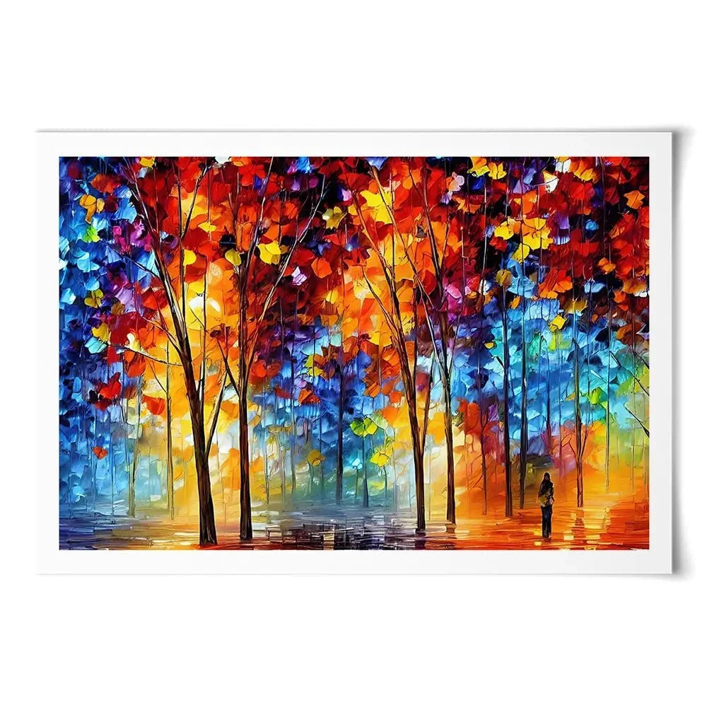 Rainbow Walks Art Print Rainbow Walks Art Print wall art product Kolokolchi / Shutterstock