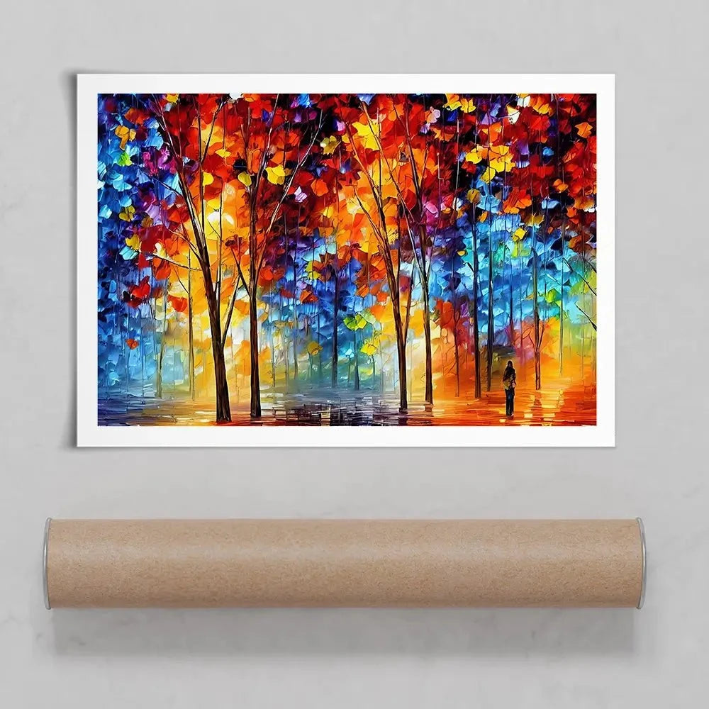 Rainbow Walks Art Print Rainbow Walks Art Print wall art product Kolokolchi / Shutterstock