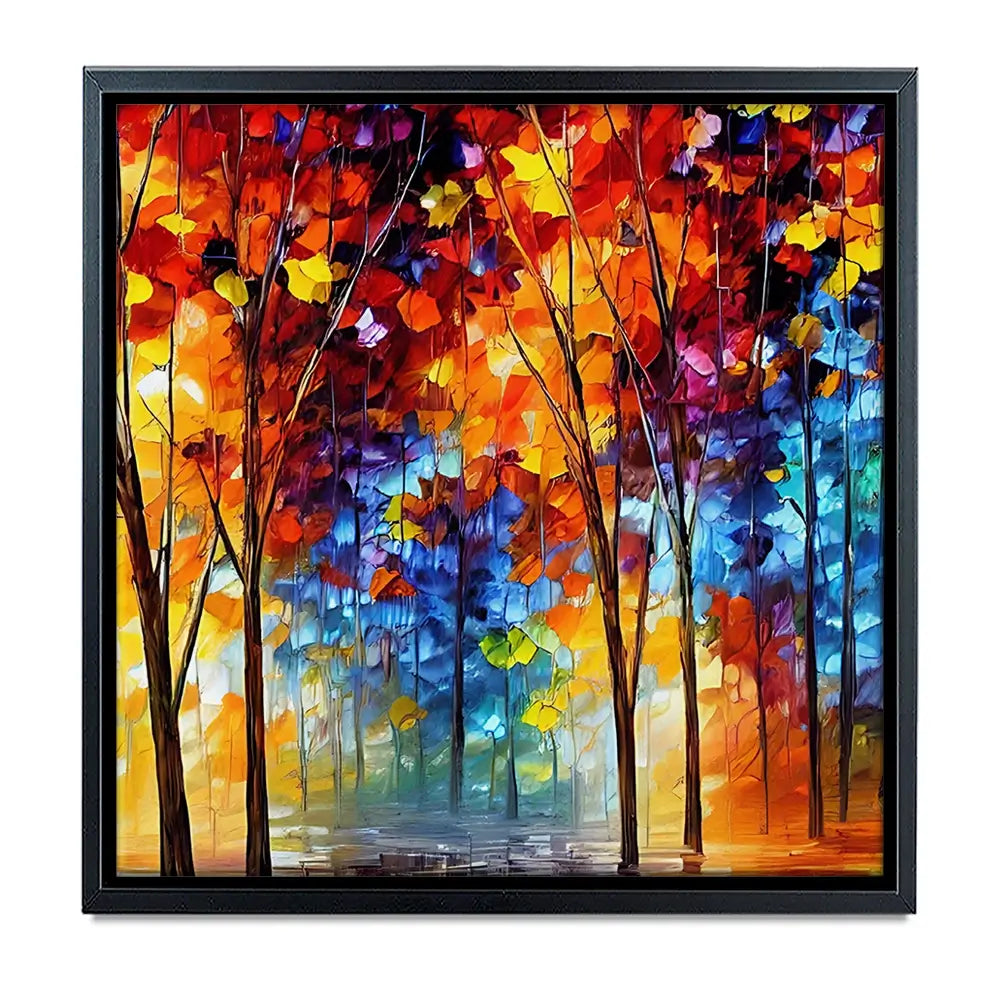Rainbow Walks Oversized Canvas Print Rainbow Walks Oversized Canvas Print wall art product Art Print Shop
