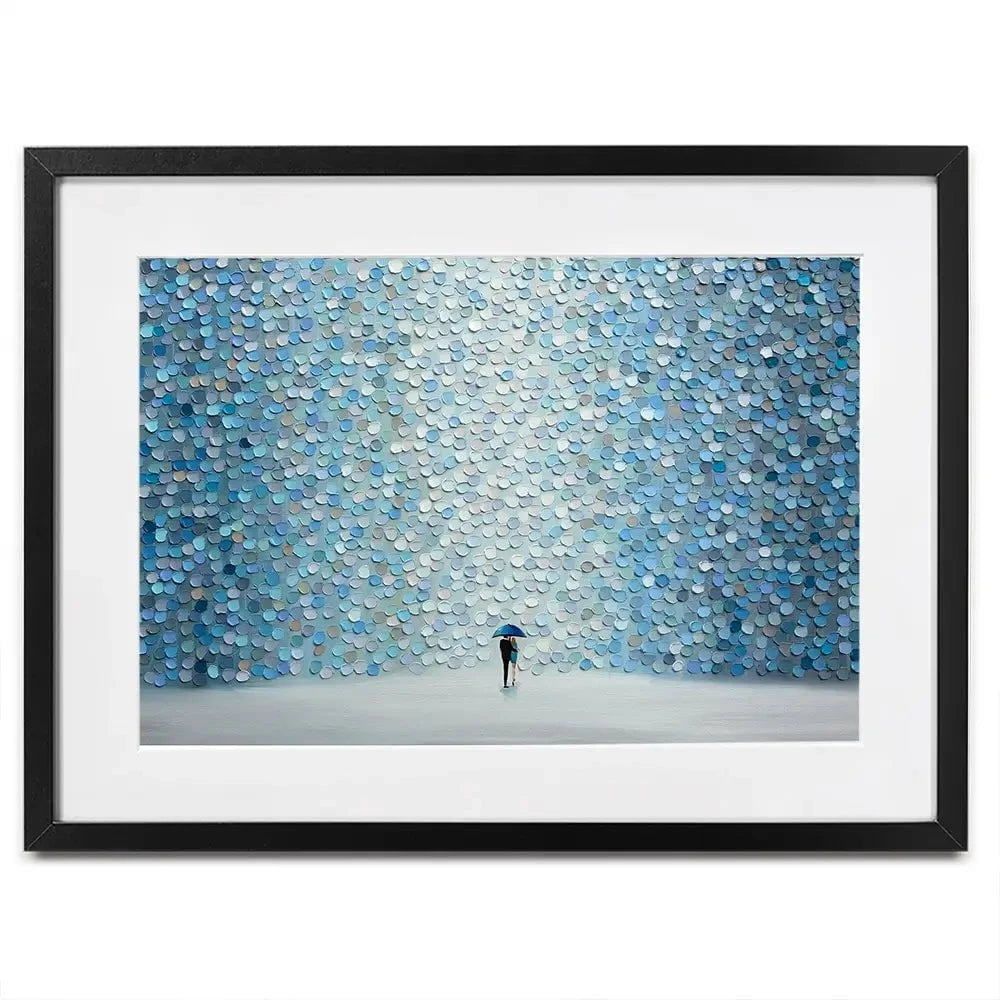 Rainfall Melody Framed Art Print Rainfall Melody Framed Art Print wall art product Ekaterina Ermilkina