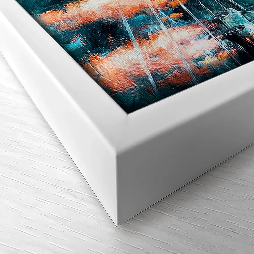 Raining In London Canvas Print Raining In London Canvas Print wall art product Art Print Shop