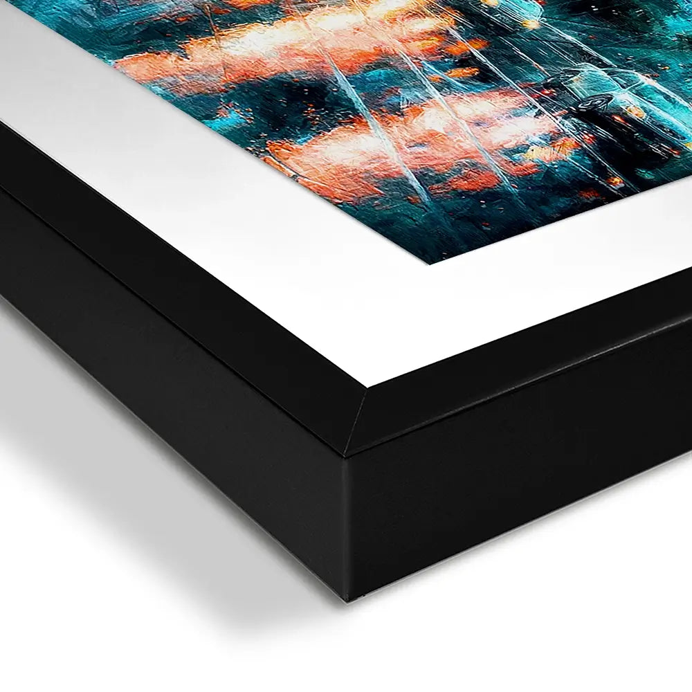 Raining In London Framed Art Print Raining In London Framed Art Print wall art product Art Print Shop