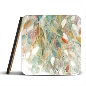 Rainy Cascade Coaster Set Rainbow Soul Tree Coaster Set | Rainbow Soul Tree Art Coasters wall art product Carol Robinson