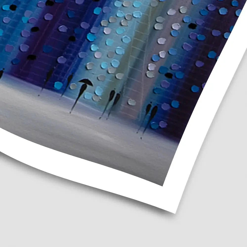 Rainy City For Us Art Print Rainy City For Us Art Print wall art product Ekaterina Ermilkina