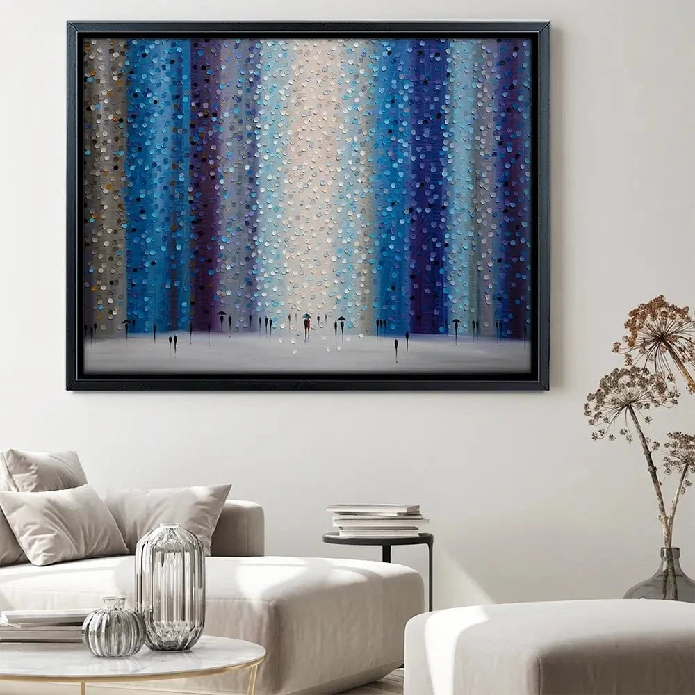 Rainy City For Us Canvas Print Rainy City For Us Canvas Print wall art product Ekaterina Ermilkina