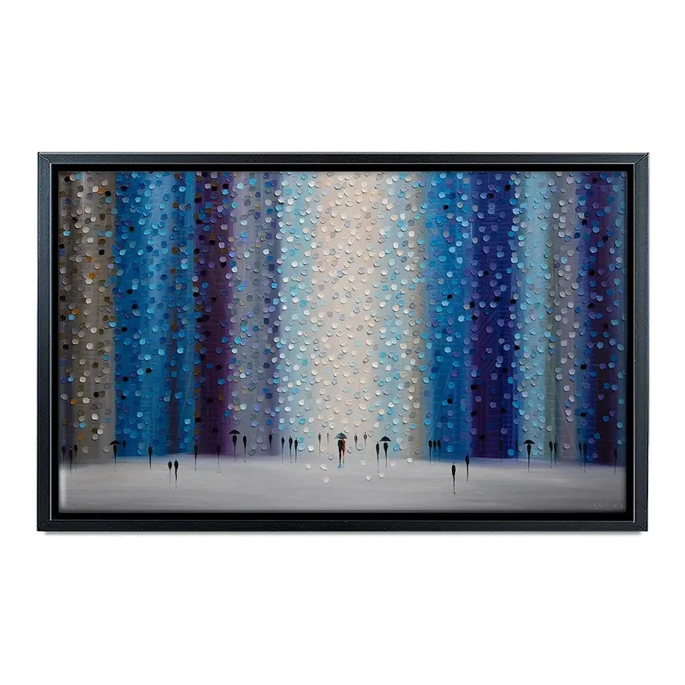 Rainy City For Us Canvas Print Rainy City For Us Canvas Print wall art product Ekaterina Ermilkina