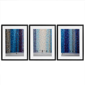 Rainy City For Us Framed Art Print Trio Rainy City For Us Framed Art Print Trio wall art product Ekaterina Ermilkina