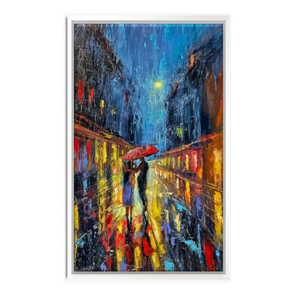 Rainy Date Night Canvas Print Rainy Date Night Canvas Print wall art product David Alexander Elder