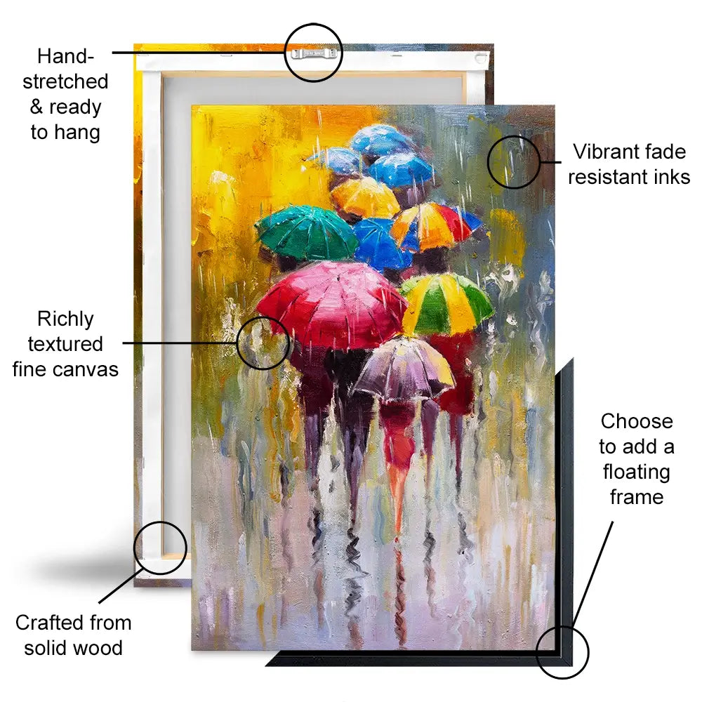 Rainy Day Canvas Print Rainy Day Canvas Print wall art product CYC / Shutterstock