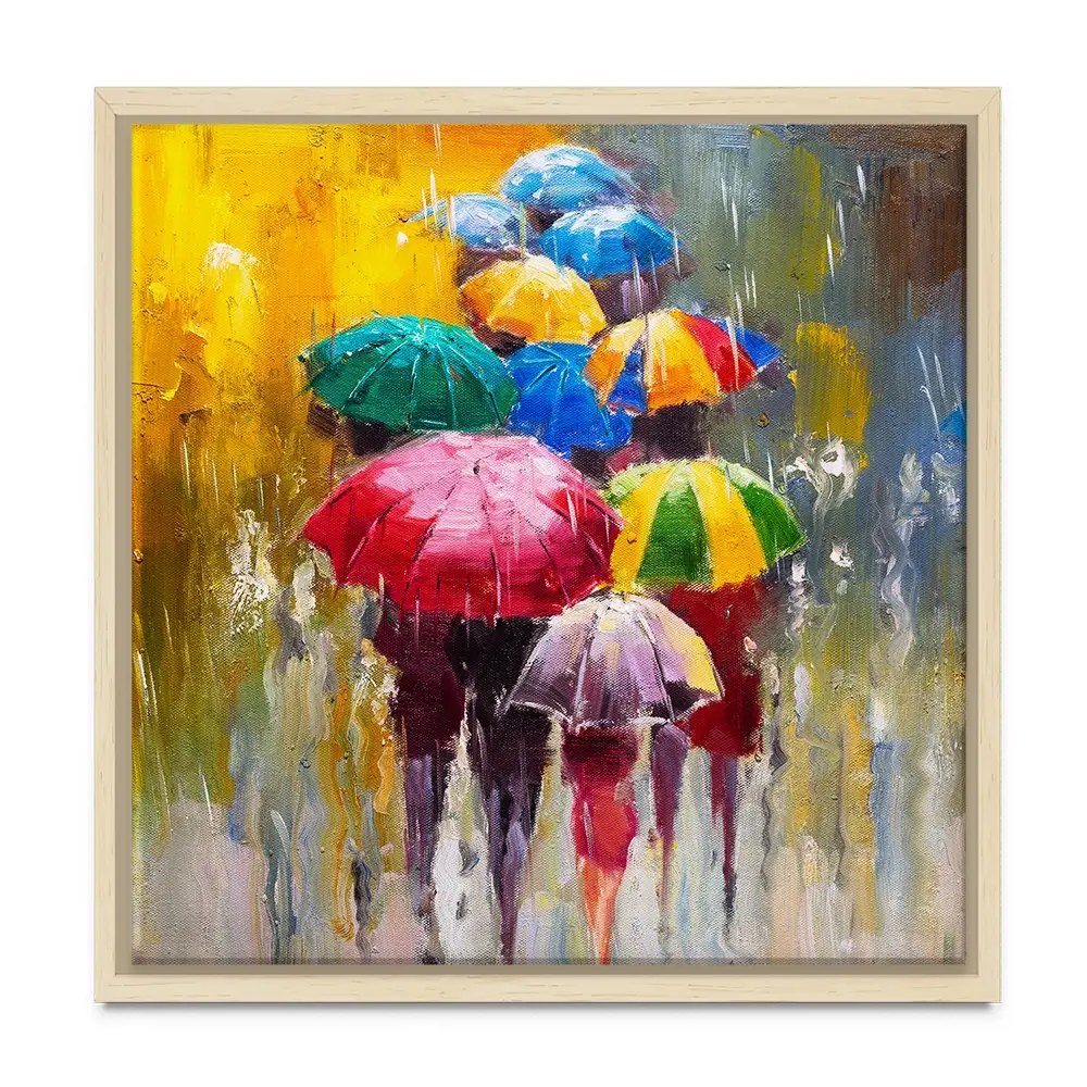 Rainy Day Square Canvas Print Rainy Day Square Canvas Print wall art product CYC / Shutterstock