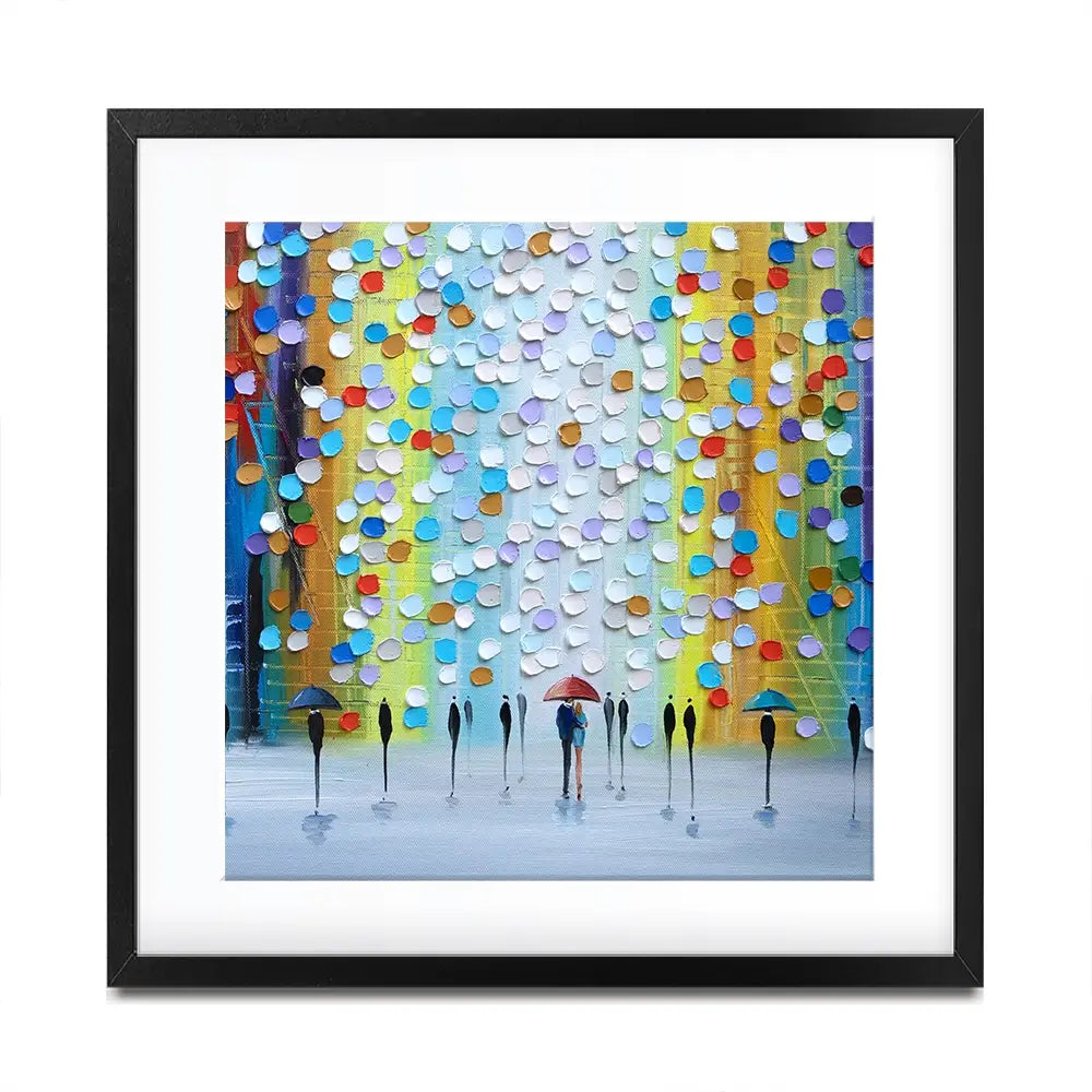 Rainy Fantasy Square Framed Art Print Rainy Fantasy Square Framed Art Print wall art product Ekaterina Ermilkina