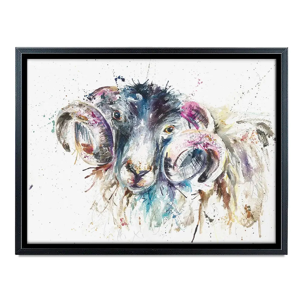 Ram Canvas Print Ram Canvas Print wall art product Nicola Jane Rowles
