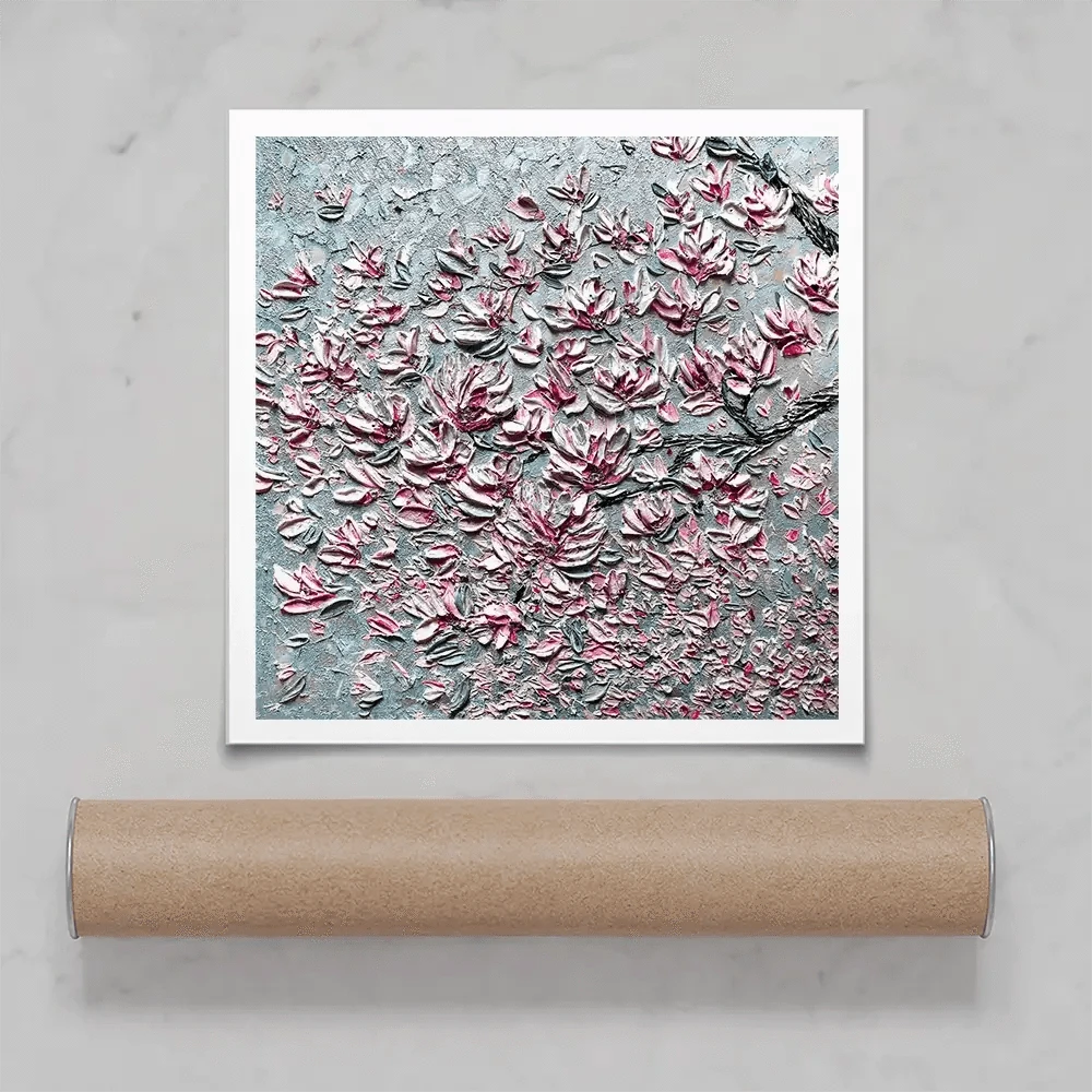 Reach Square Art Print Reach Square Art Print wall art product Nada Khatib