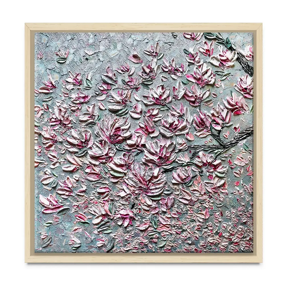 Reach Square Canvas Print Reach Square Canvas Print wall art product Nada Khatib