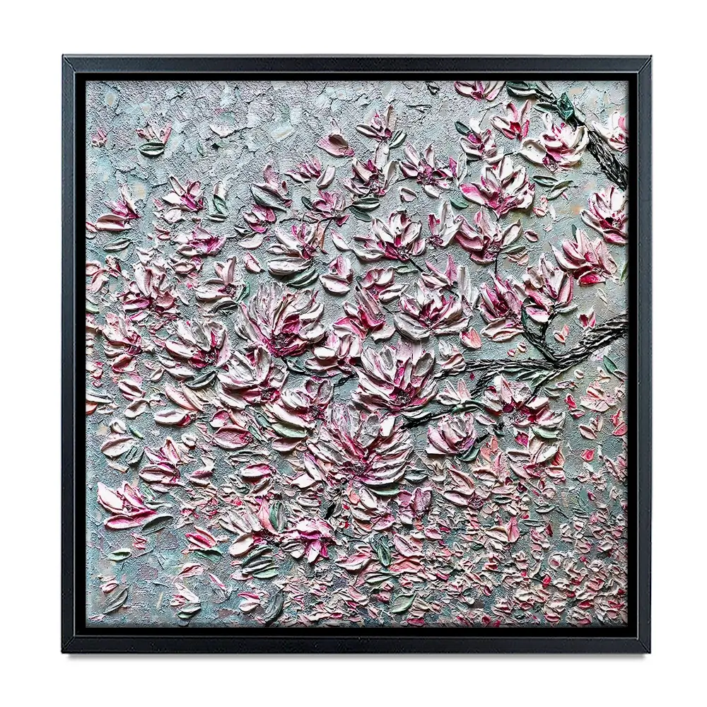 Reach Square Canvas Print Reach Square Canvas Print wall art product Nada Khatib