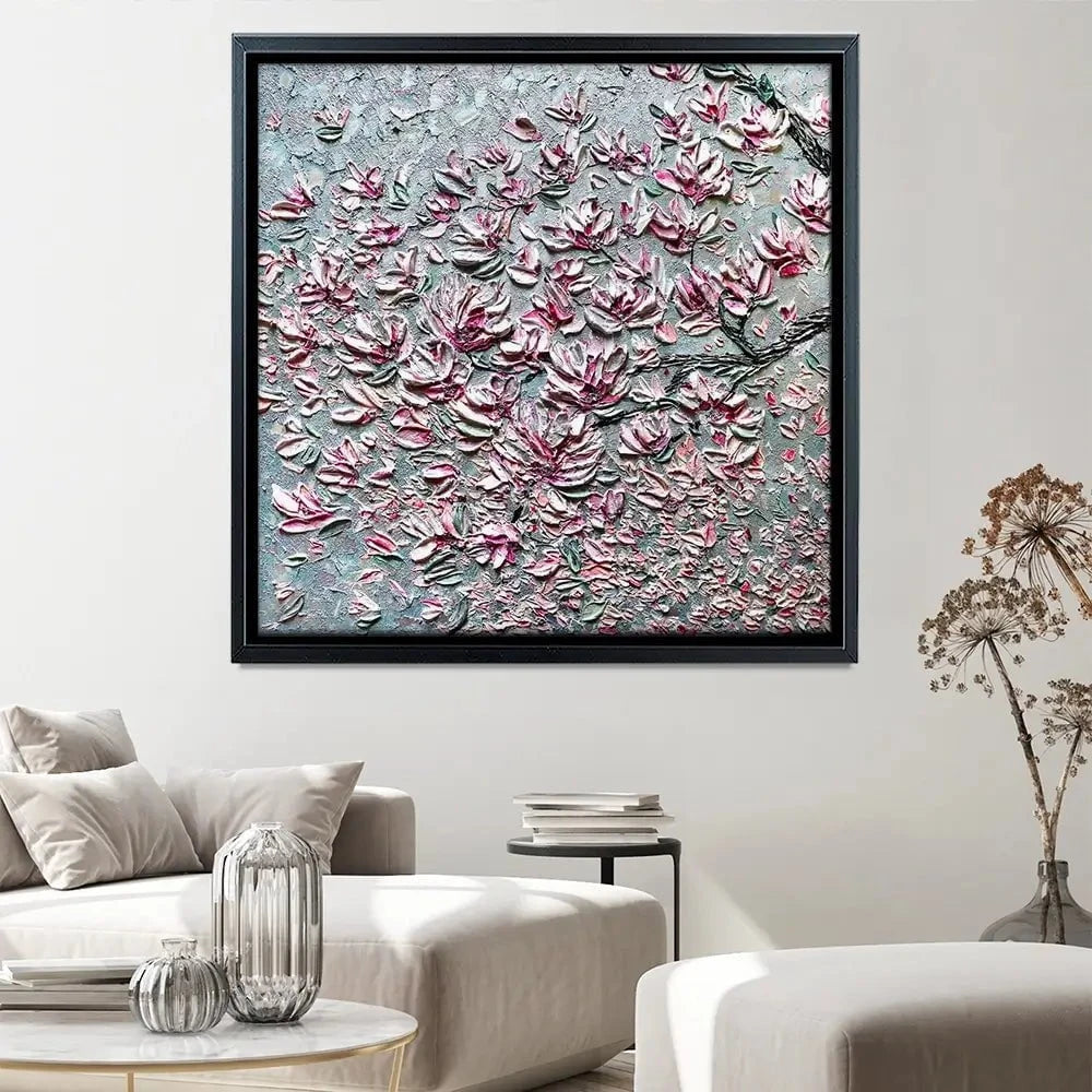 Reach Square Canvas Print Reach Square Canvas Print wall art product Nada Khatib