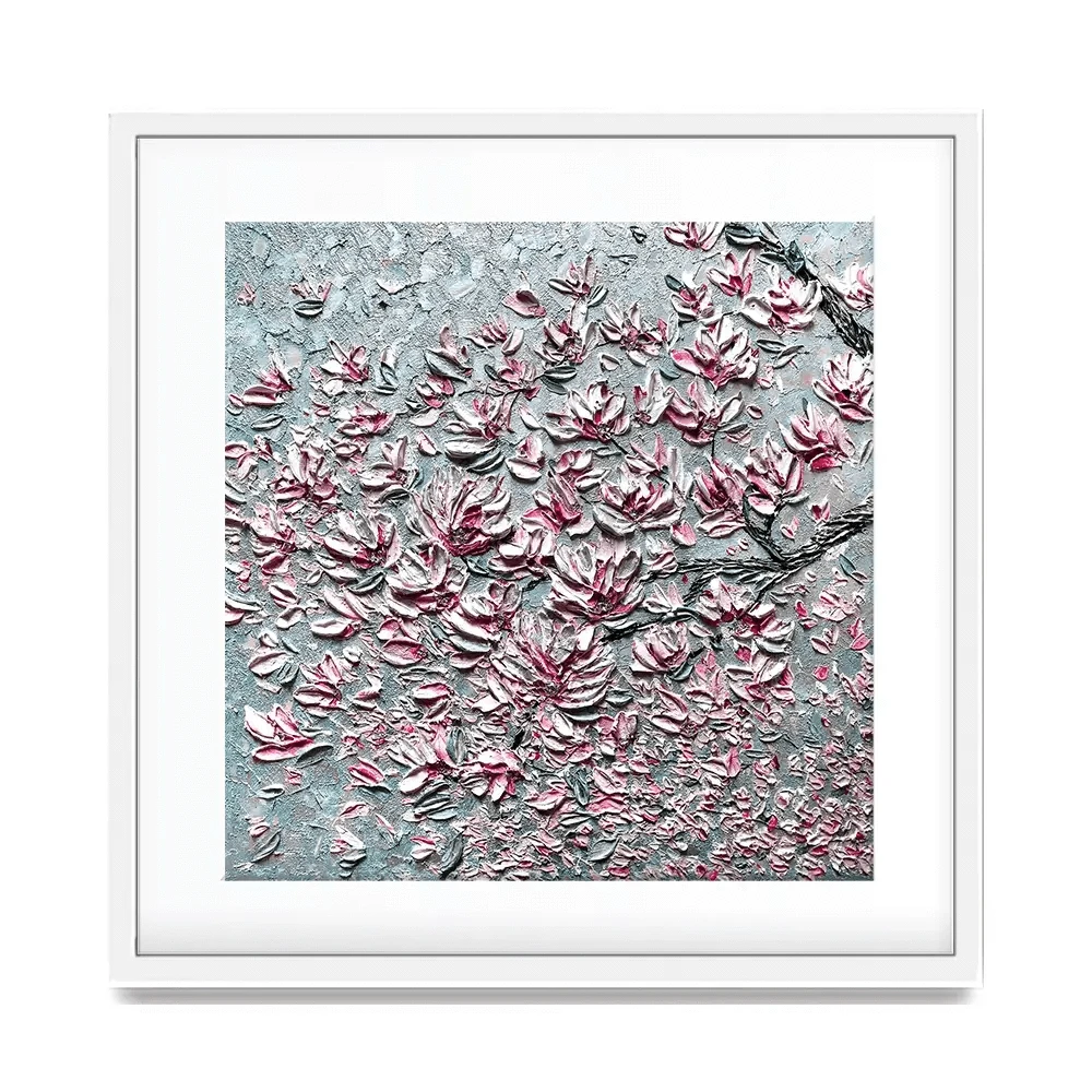 Reach Square Framed Art Print Reach Square Framed Art Print wall art product Nada Khatib