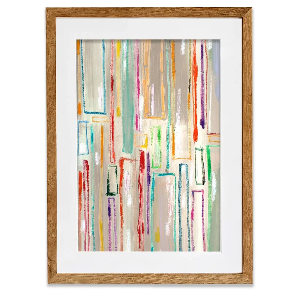 Rectangles Framed Art Print Rectangles Framed Art Print wall art product Studio Paint-Ing