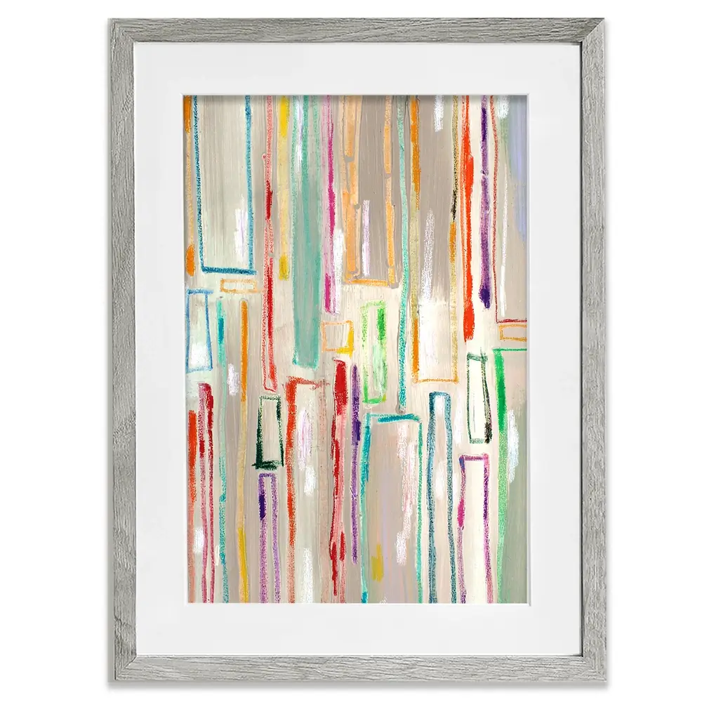 Rectangles Framed Art Print Rectangles Framed Art Print wall art product Studio Paint-Ing