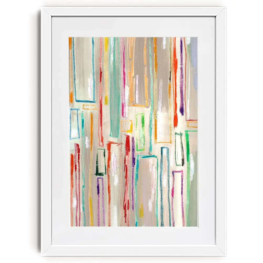 Rectangles Framed Art Print Rectangles Framed Art Print wall art product Studio Paint-Ing