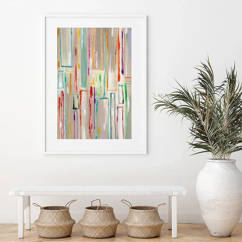 Rectangles Framed Art Print Rectangles Framed Art Print wall art product Studio Paint-Ing