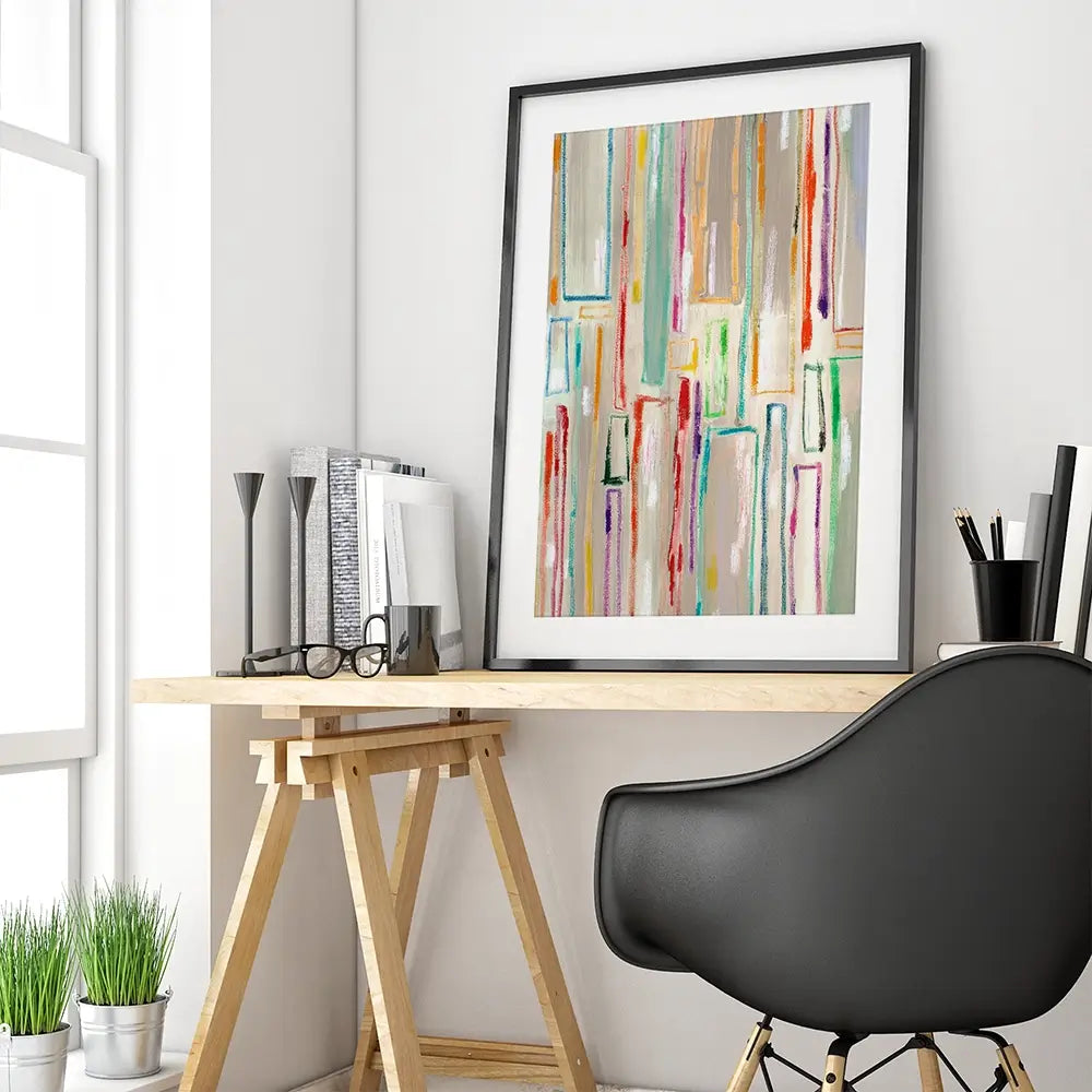 Rectangles Framed Art Print Rectangles Framed Art Print wall art product Studio Paint-Ing