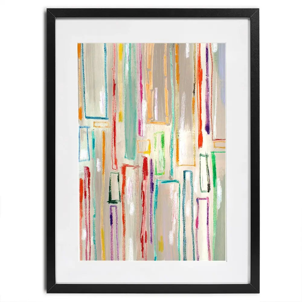 Rectangles Framed Art Print Rectangles Framed Art Print wall art product Studio Paint-Ing