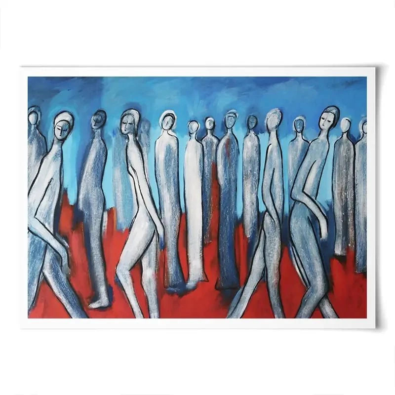 Red Carpet Art Print Red Carpet Art Print wall art product Maria Moretti