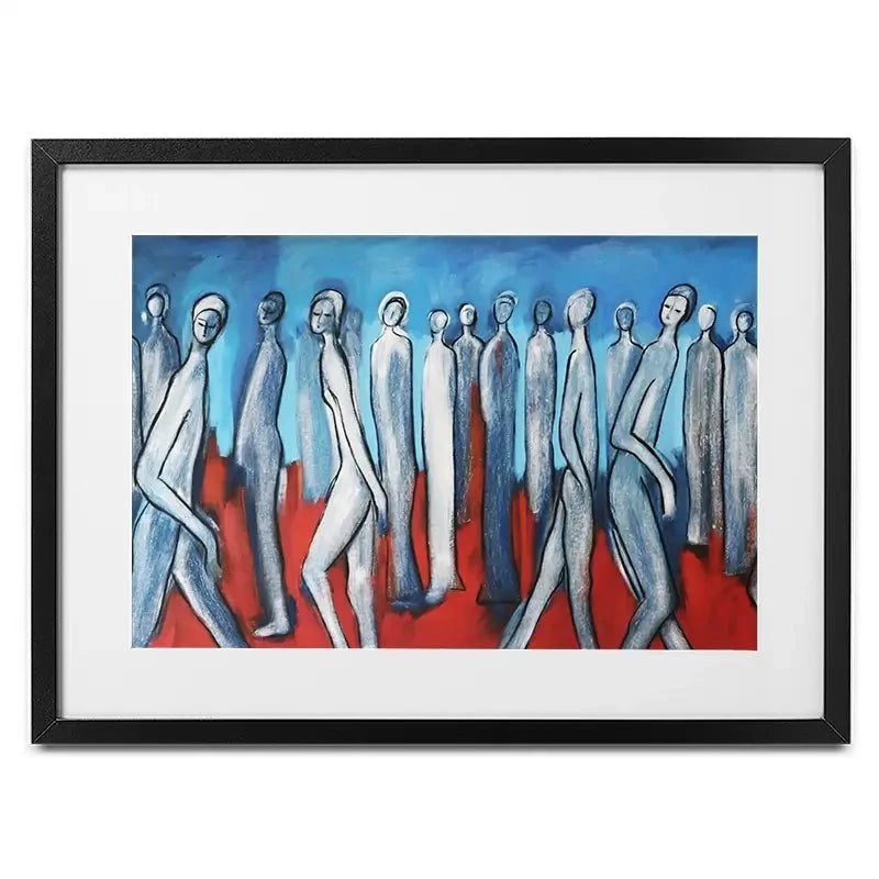 Red Carpet Framed Art Print Red Carpet Framed Art Print wall art product Maria Moretti