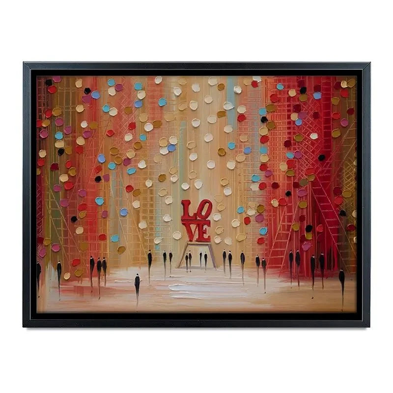 Red Love Canvas Print Red Love Canvas Print wall art product Ekaterina Ermilkina