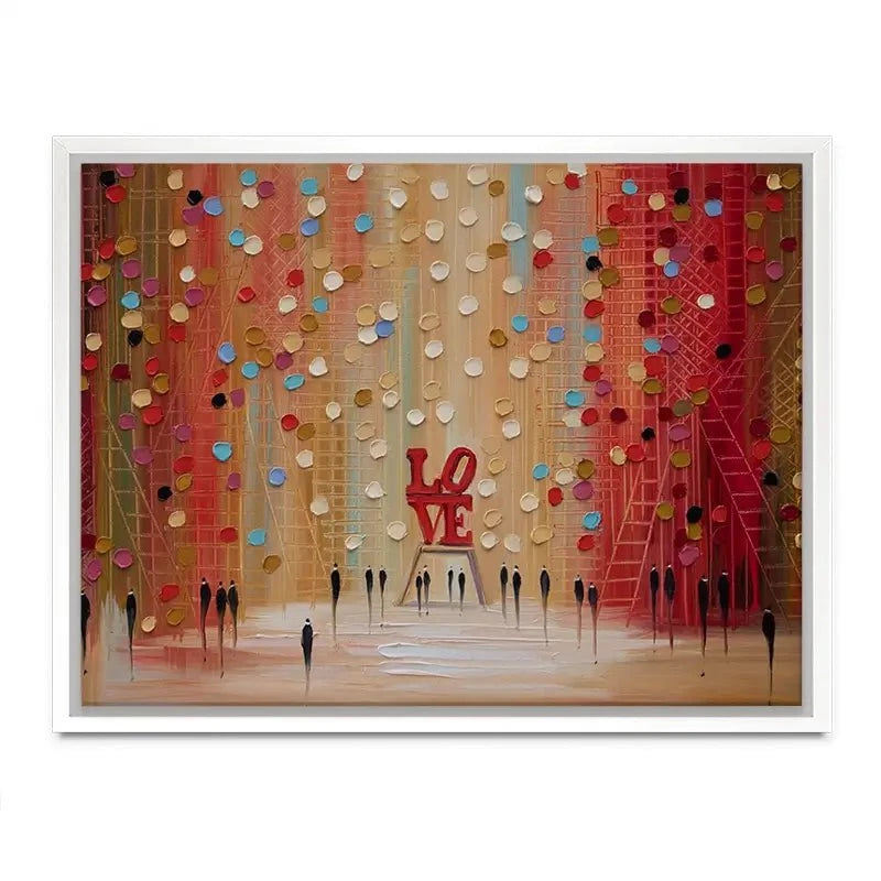 Red Love Canvas Print Red Love Canvas Print wall art product Ekaterina Ermilkina