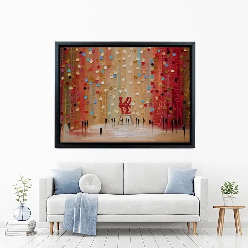 Red Love Canvas Print Red Love Canvas Print wall art product Ekaterina Ermilkina
