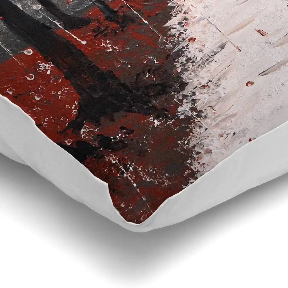 Red Rainy Day Cushion Red Rainy Day Cushion wall art product Tanya Stone / Shutterstock