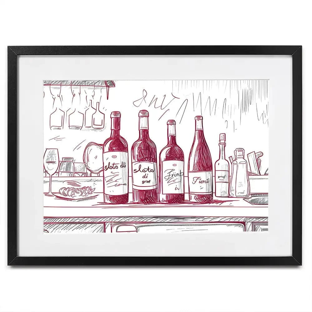 Red Red Wine Framed Art Print Red Red Wine Framed Art Print wall art product Art Print Shop