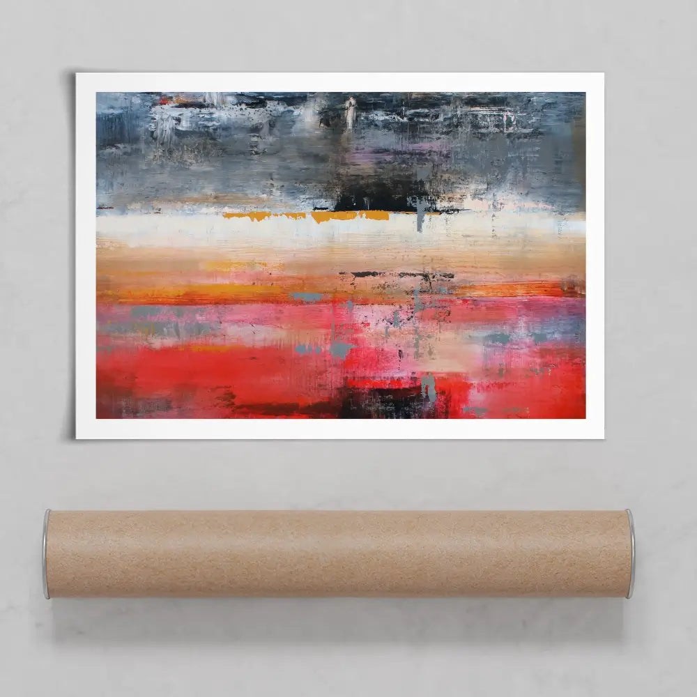 Red Reflection Art Print Red Reflection Art Print wall art product Studio Paint-Ing