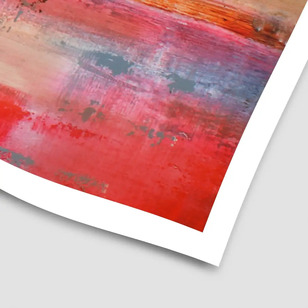 Red Reflection Art Print Red Reflection Art Print wall art product Studio Paint-Ing