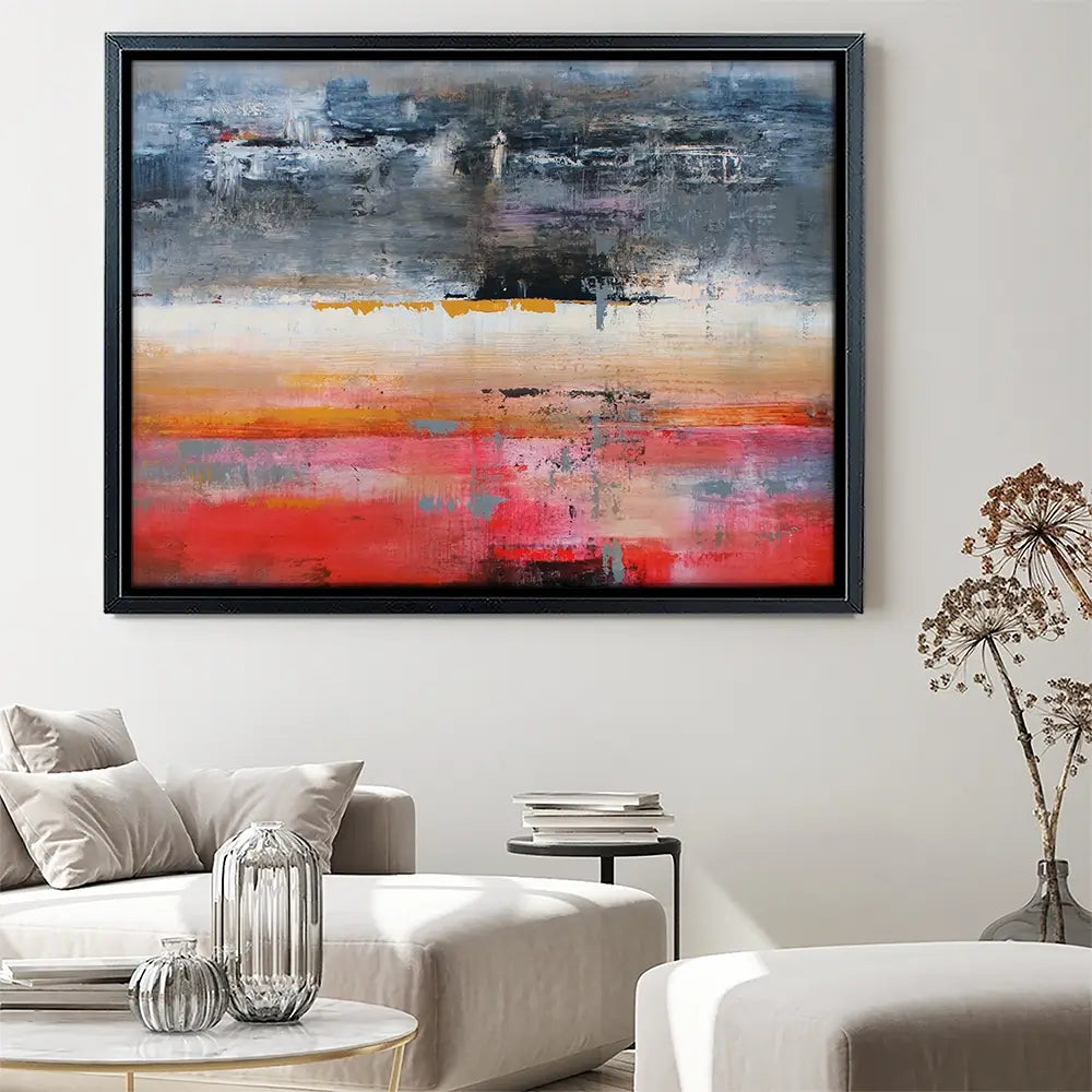 Red Reflection Canvas Print Red Reflection Canvas Print wall art product Studio Paint-Ing