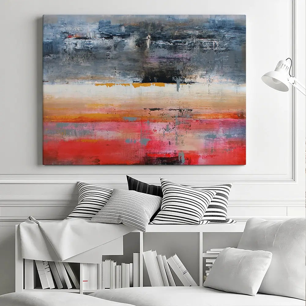 Red Reflection Canvas Print Red Reflection Canvas Print wall art product Studio Paint-Ing