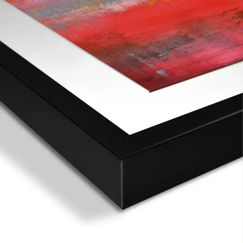 Red Reflection Framed Art Print Red Reflection Framed Art Print wall art product Studio Paint-Ing
