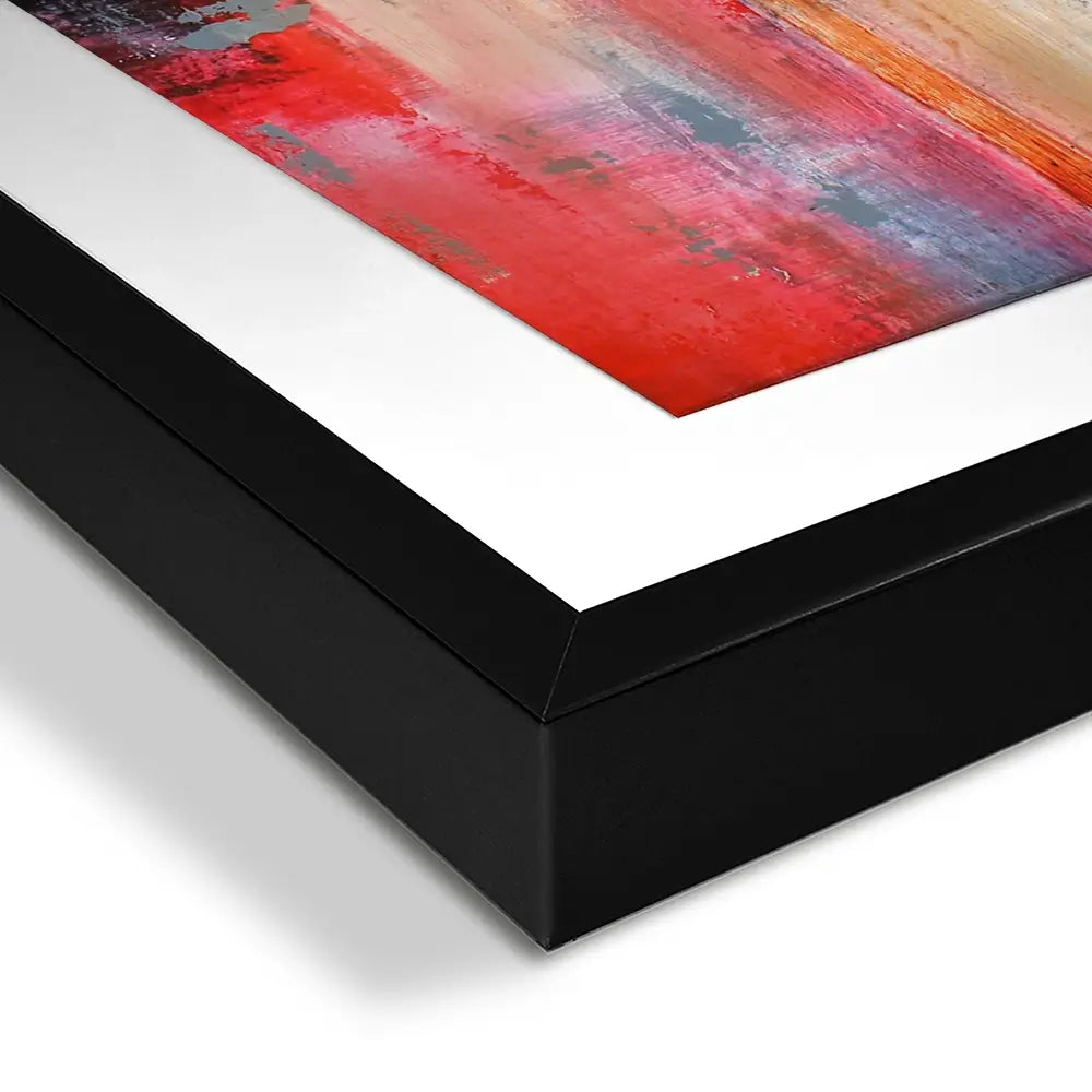 Red Reflection Framed Art Print Red Reflection Framed Art Print wall art product Studio Paint-Ing