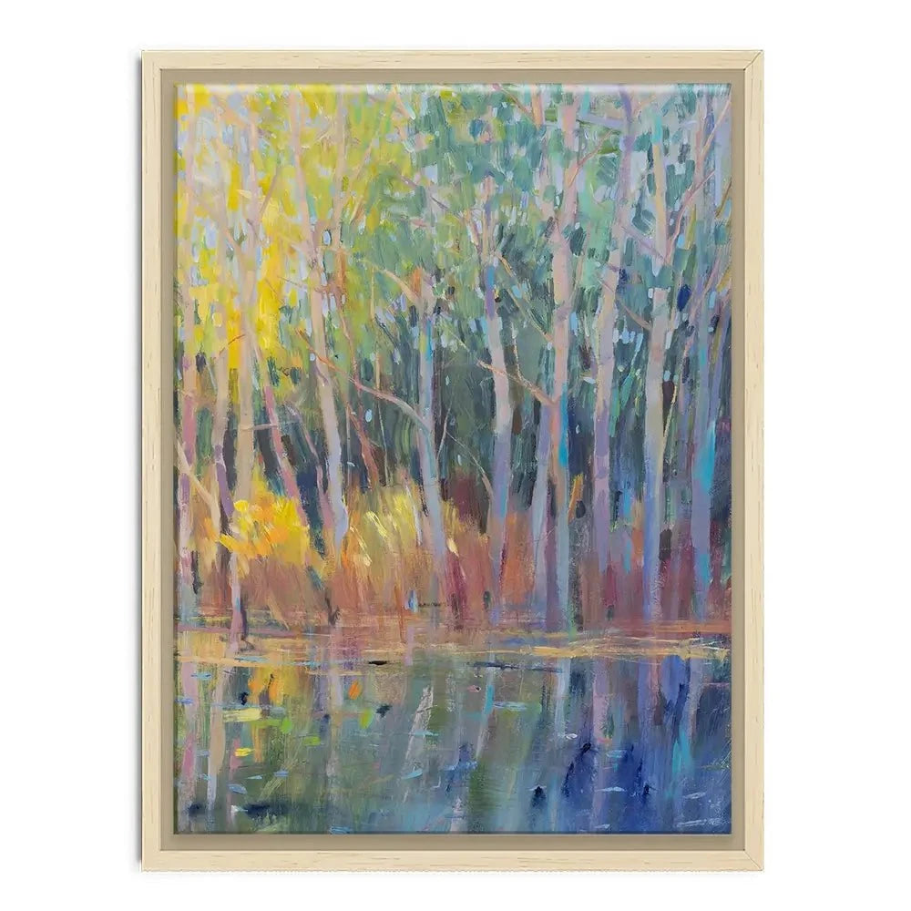 Reflected Trees Canvas Print Reflected Trees Canvas Print wall art product Tim O'Toole