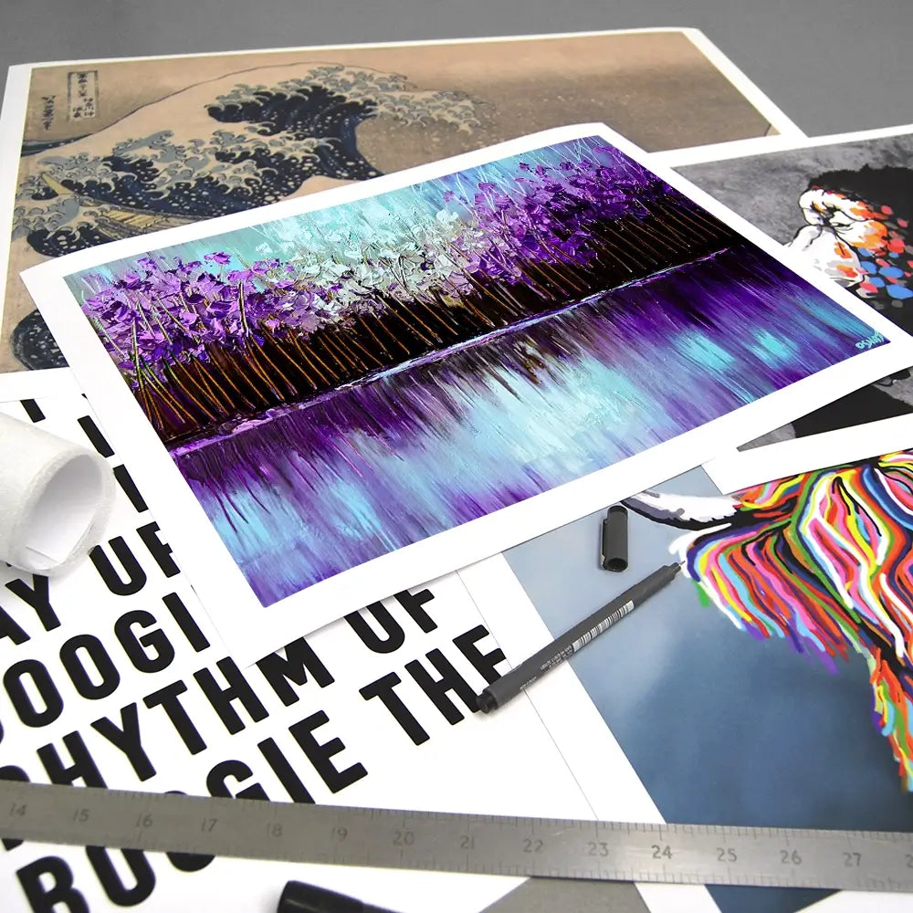 Reflection Art Print Reflection Art Print wall art product Osnat Tzadok