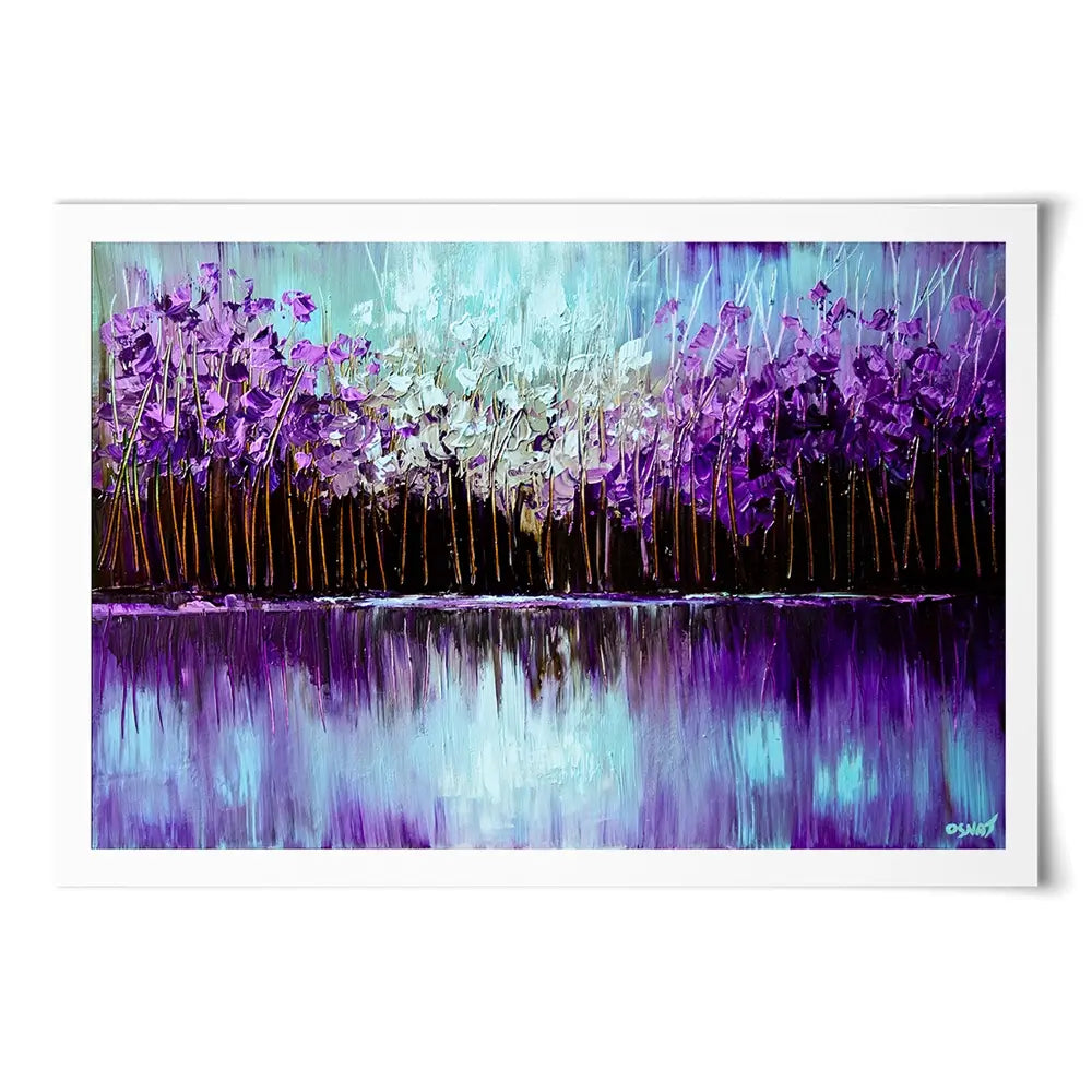 Reflection Art Print Reflection Art Print wall art product Osnat Tzadok