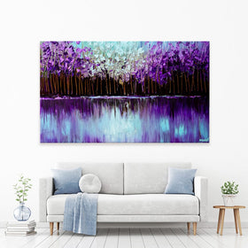 Reflection Canvas Print wall art product Osnat Tzadok