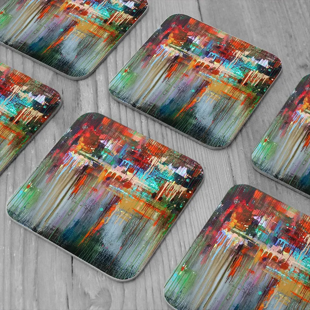 Reflection Nova 1 Coaster Set Reflection Nova 1 Coaster Set wall art product Studio Paint-Ing